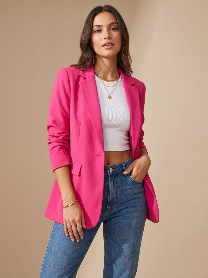 Harriet | Tailored Single-Button Blazer