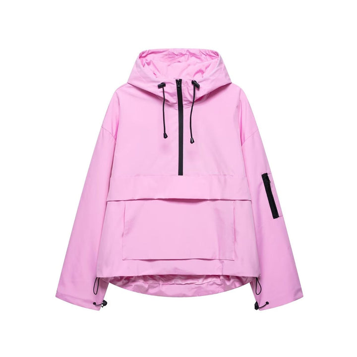 Ada | Hooded Half-Zip Anorak