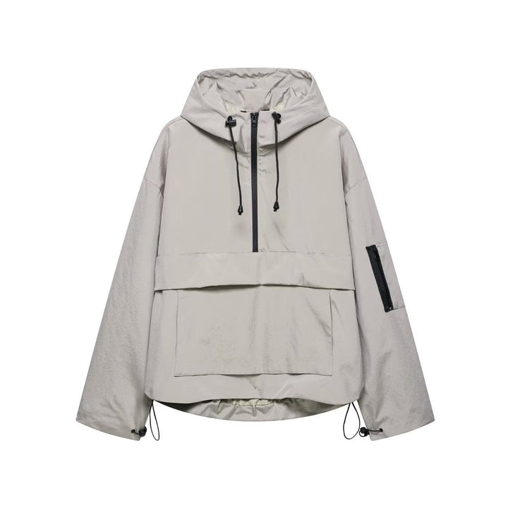 Ada | Hooded Half-Zip Anorak
