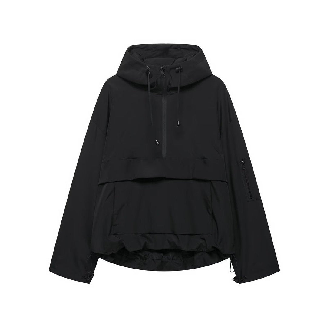 Ada | Hooded Half-Zip Anorak