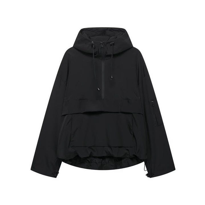 Ada | Hooded Half-Zip Anorak