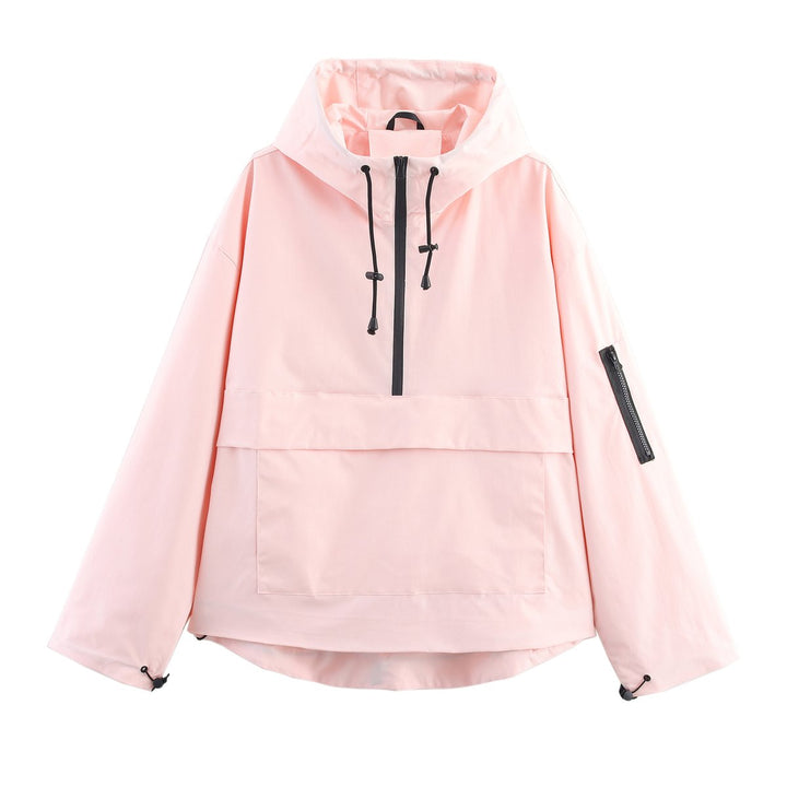 Ada | Hooded Half-Zip Anorak