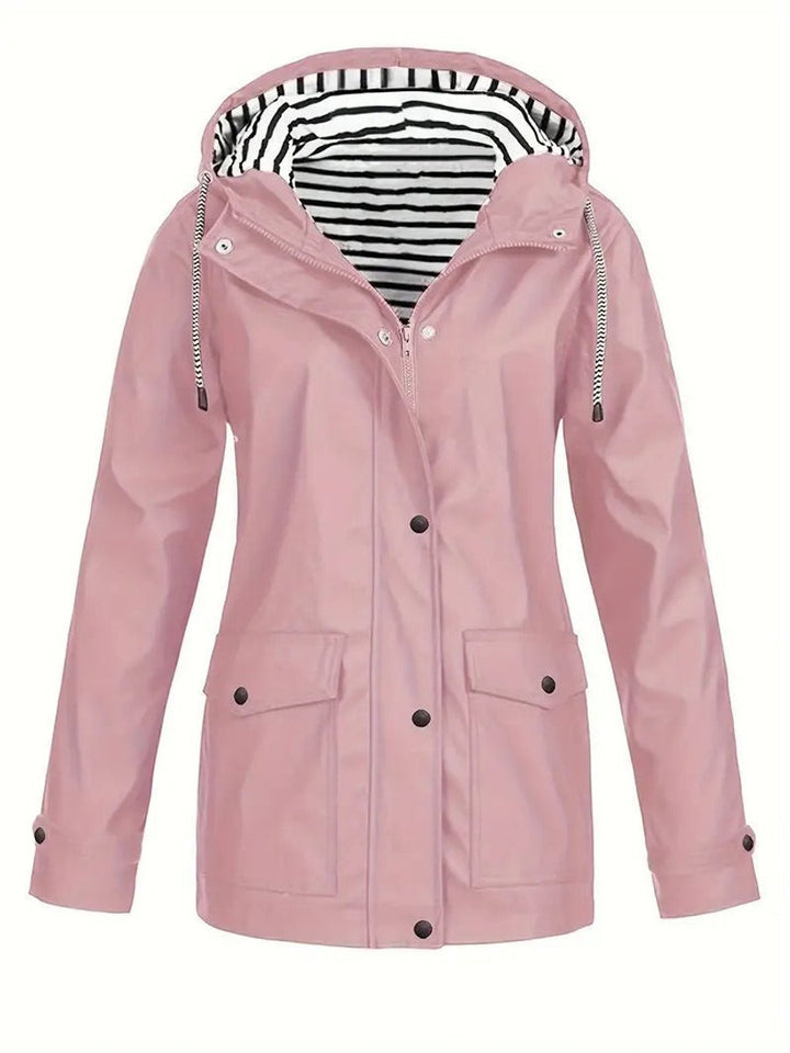 Gwyneth | Hooded Waterproof Rain Coat