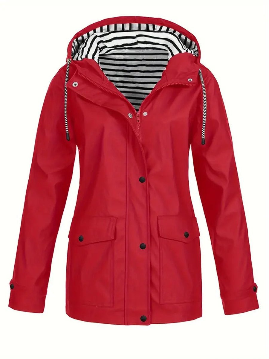 Gwyneth | Hooded Waterproof Rain Coat