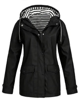 Gwyneth | Hooded Waterproof Rain Coat