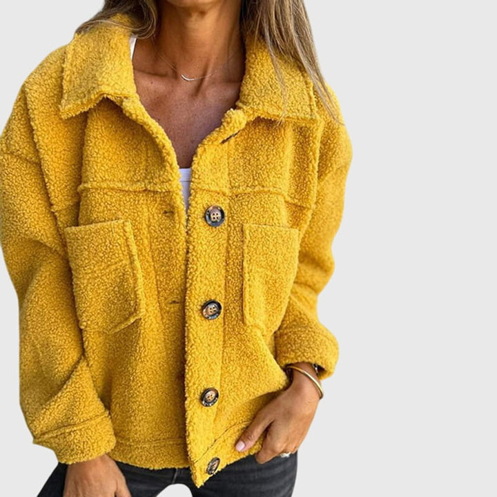 Diane | Cosy Button-Front Jacket