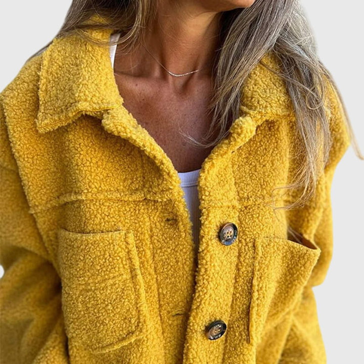 Diane | Cosy Button-Front Jacket