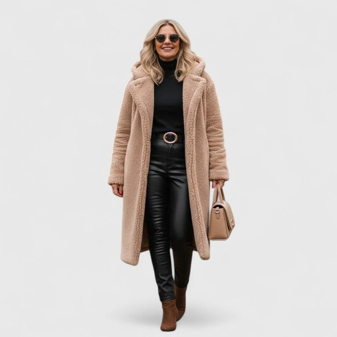 Della | Cosy Longline Hooded Coat