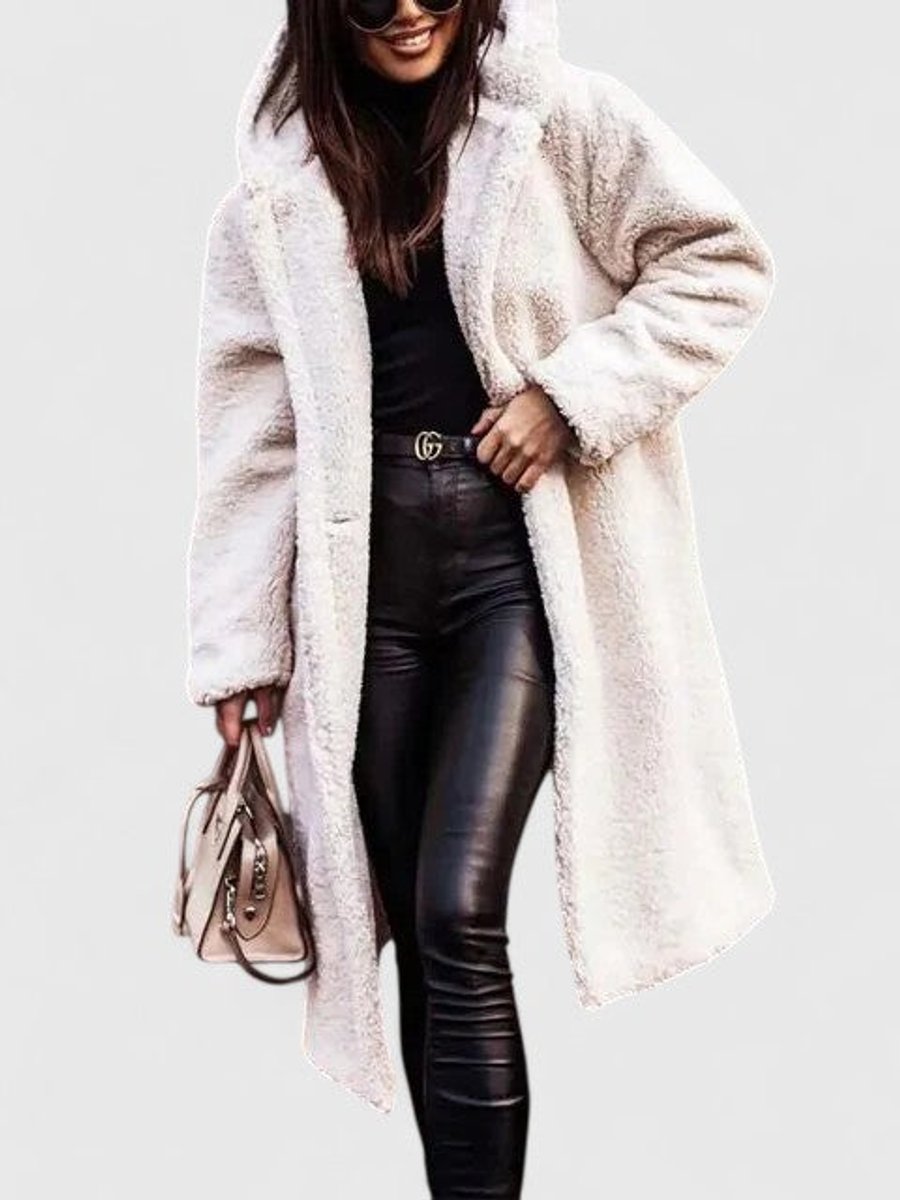 Della | Cosy Longline Hooded Coat