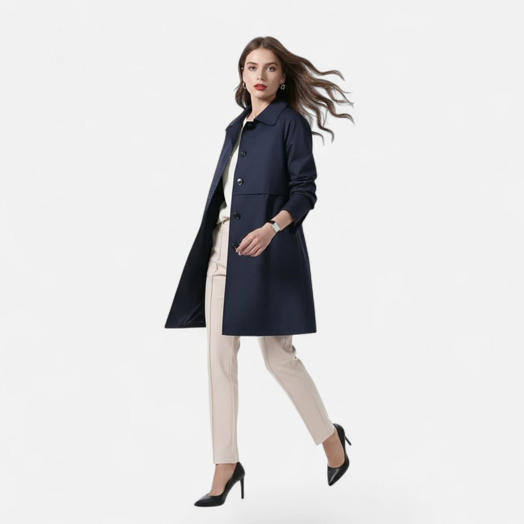 Caroline | Tailored Mid-Length Coat