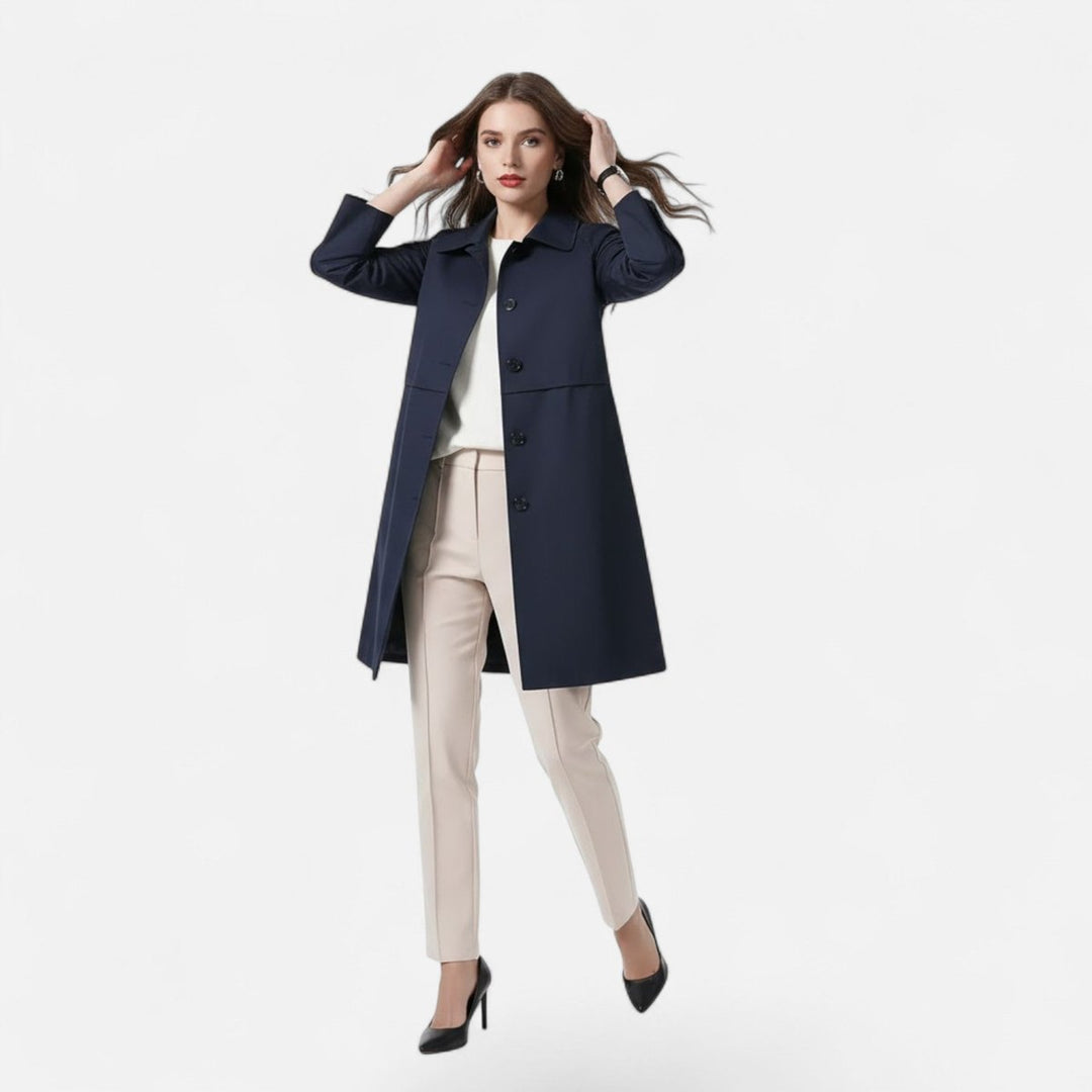 Caroline | Tailored Mid-Length Coat