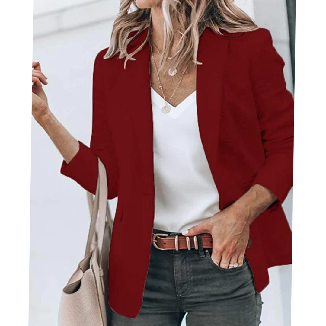 Veronica | Open-Front Tailored Blazer