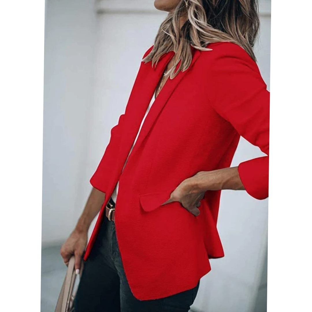 Veronica | Open-Front Tailored Blazer