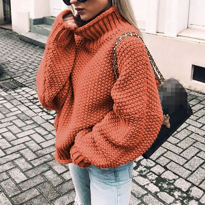 Beatrix | Oversized Chunky Turtleneck Jumper