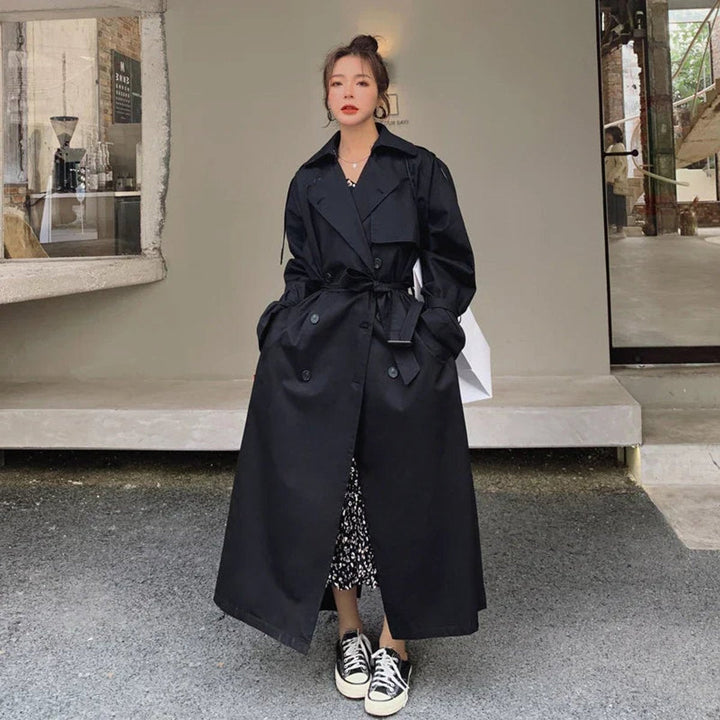 Dorothy | Women's Oversized Double-Breasted Long Trench Coat