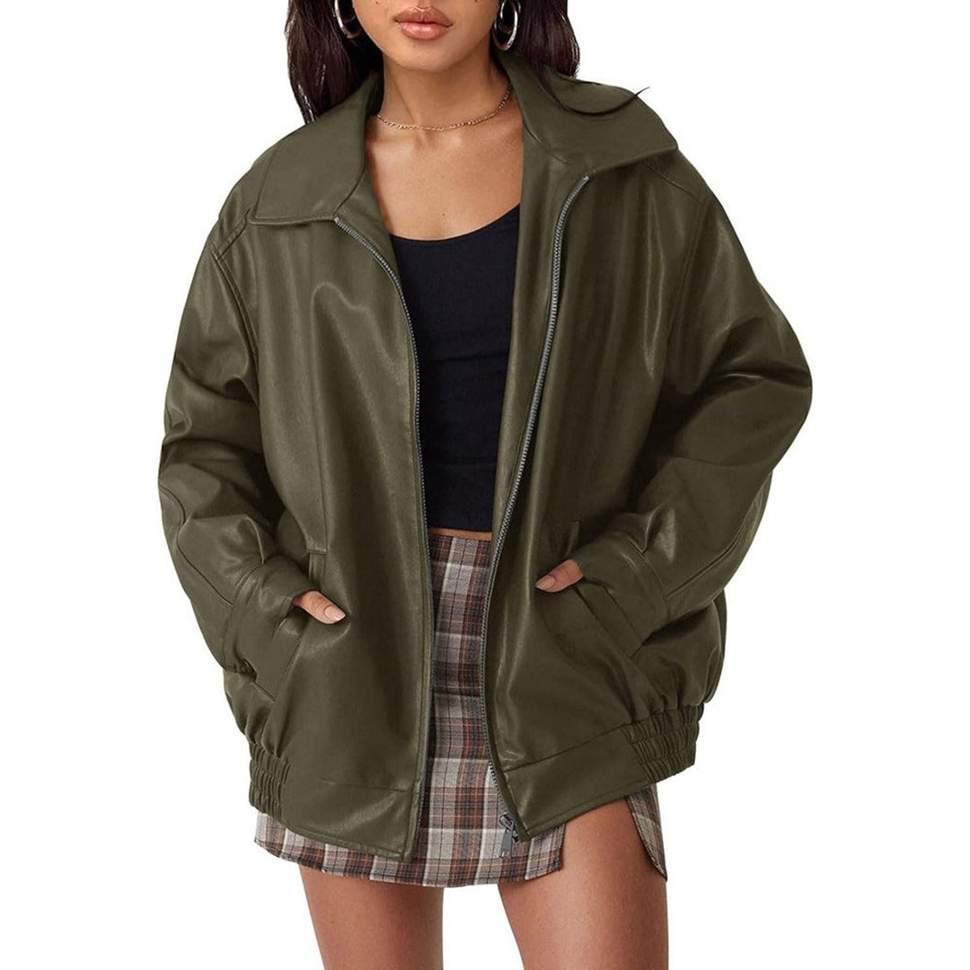 Clara | Relaxed Zip-Up Bomber Jacket