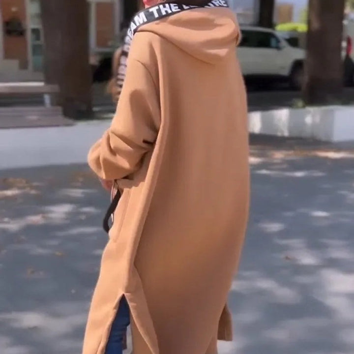 Helen | Oversized Longline Hooded Coat