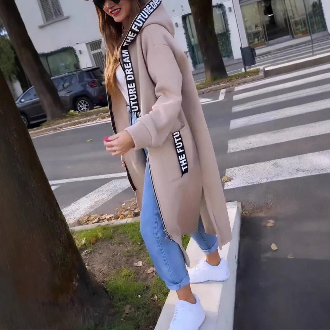 Helen | Oversized Longline Hooded Coat