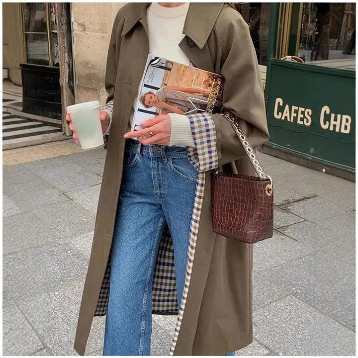 Harper | Oversized Longline Trench Coat