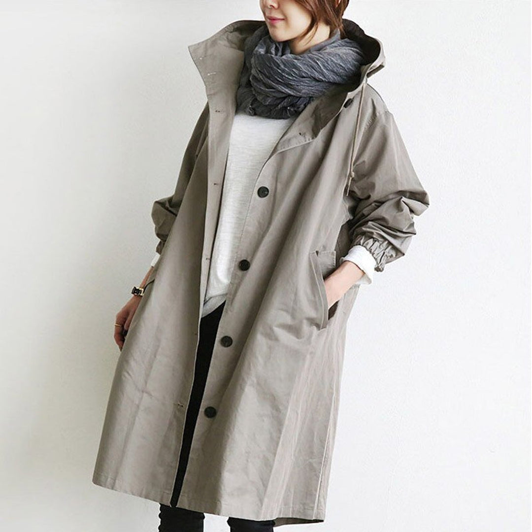 Lavinia | Relaxed Hooded Longline Coat