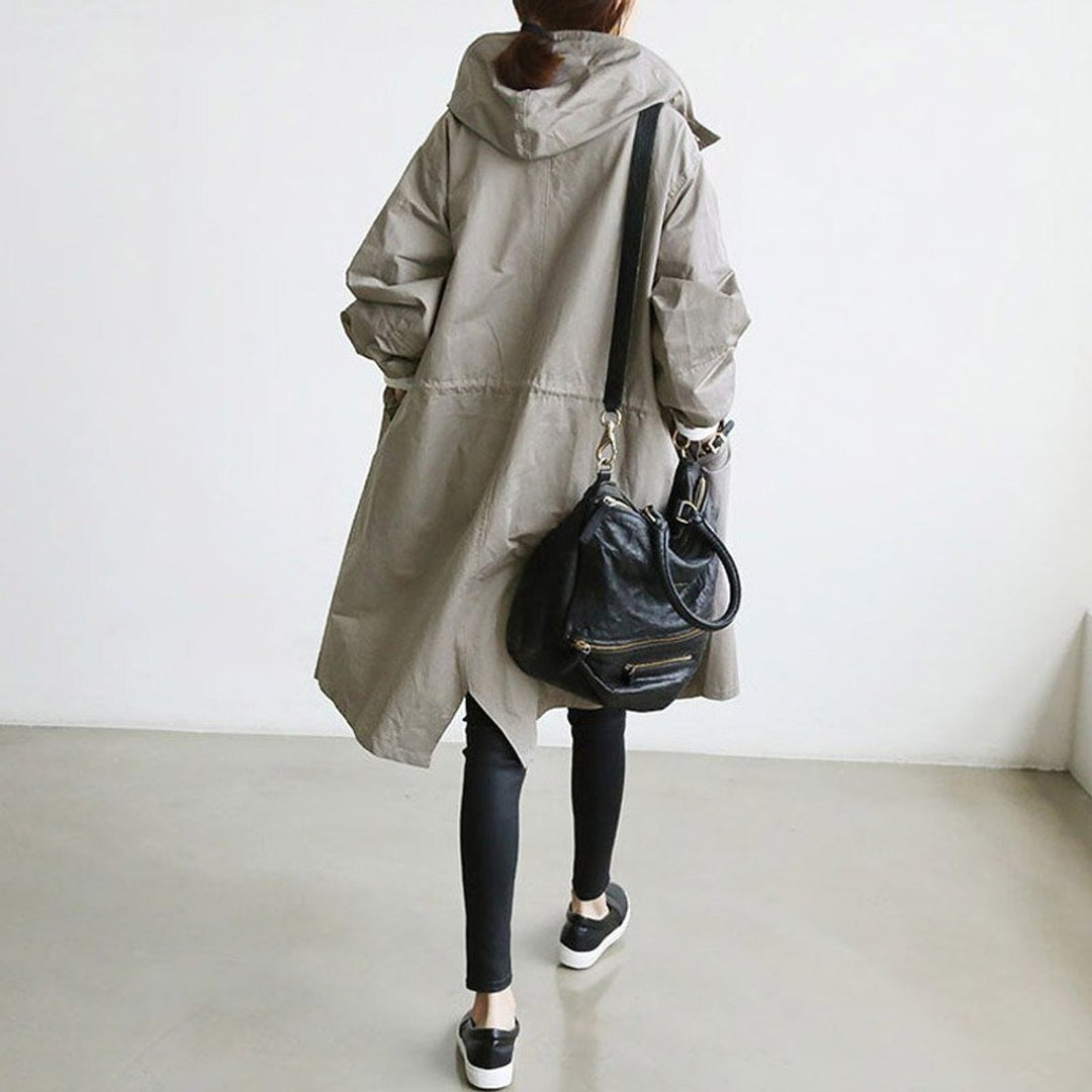 Lavinia | Relaxed Hooded Longline Coat