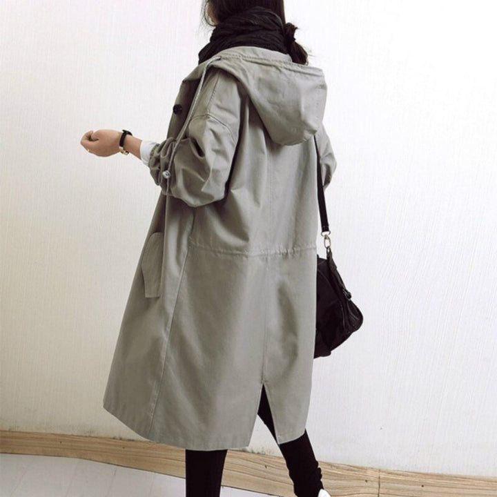 Margery | Relaxed Hooded Longline Coat