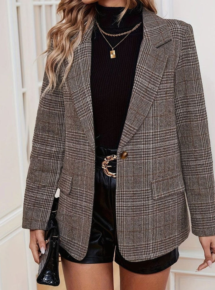 Harper | Tailored Checked Blazer
