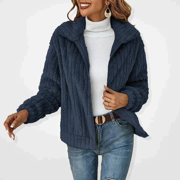 Miriam | Cosy Textured Zip-Up Jacket