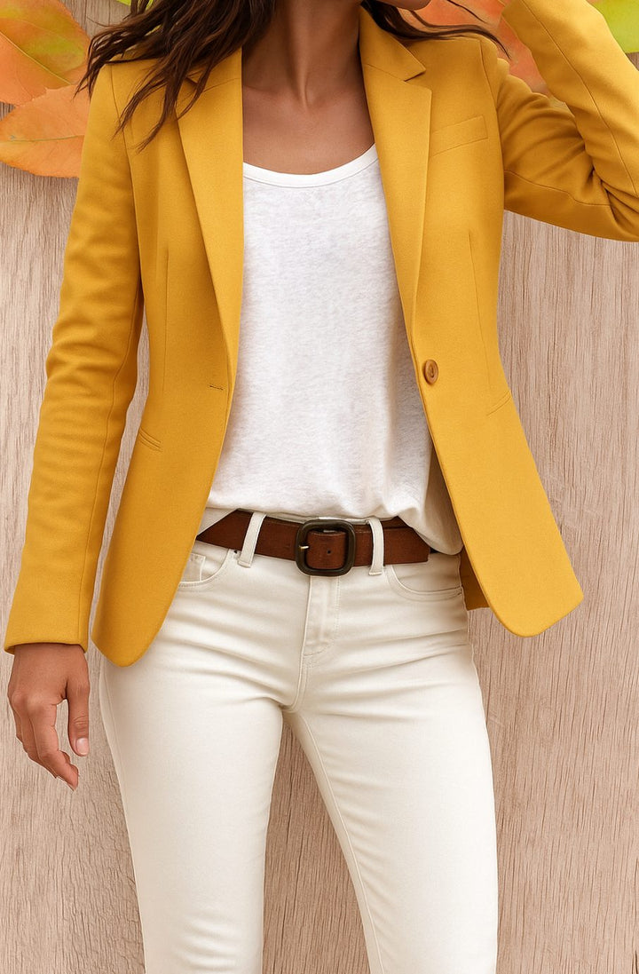 Isabel | Tailored Single-Button Office Blazer