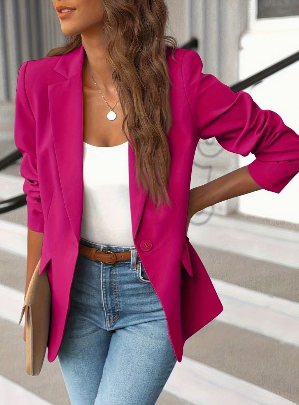 Juliana | Tailored Single-Button Blazer