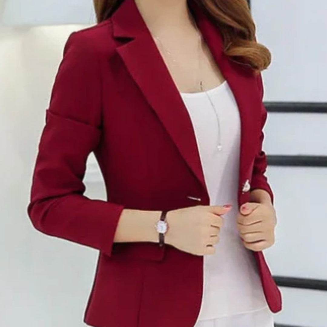 Gwendolyn | Tailored Single-Button Blazer