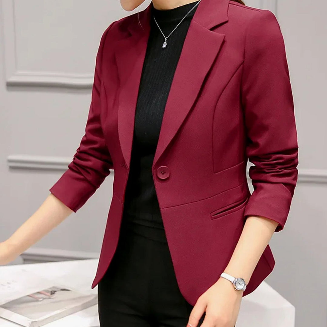 Juliana | Tailored Slim-Fit One-Button Blazer