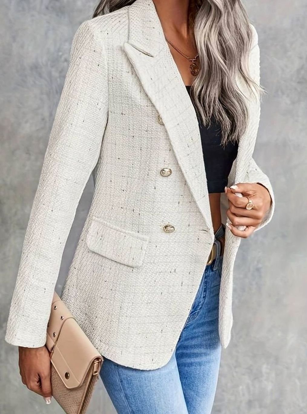 Felicia | Refined Double-Breasted Blazer
