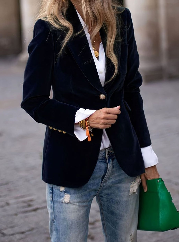 Marianne | Tailored Single-Button Blazer