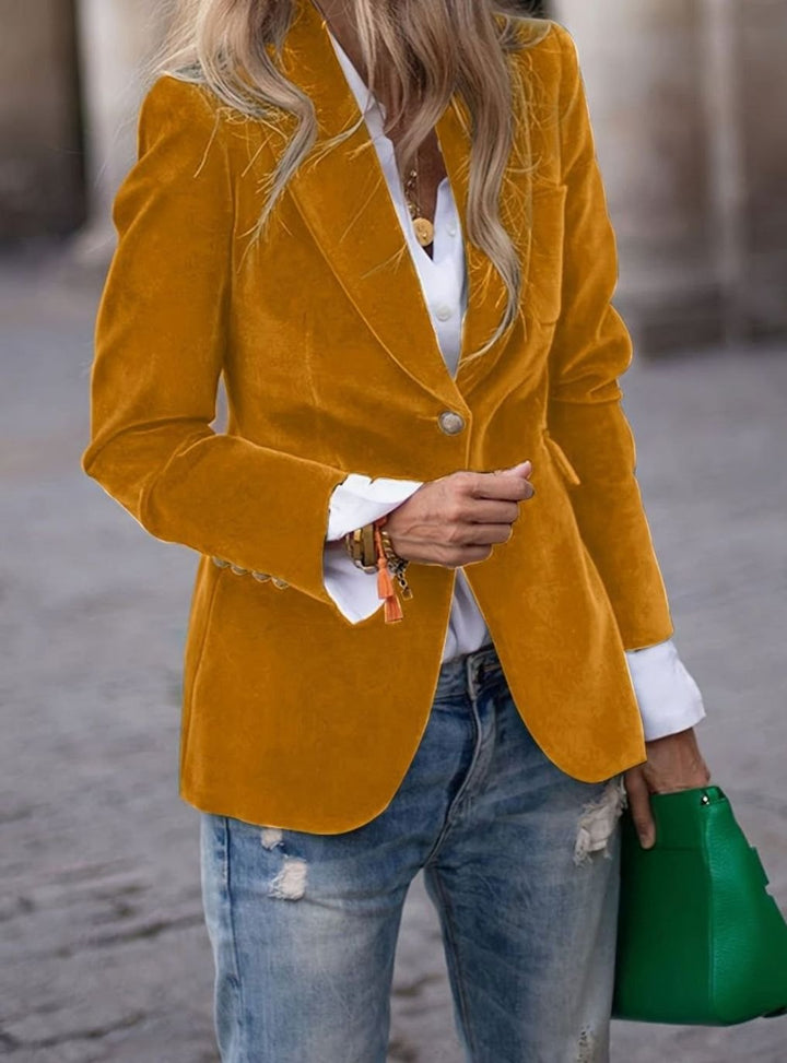 Marianne | Tailored Single-Button Blazer