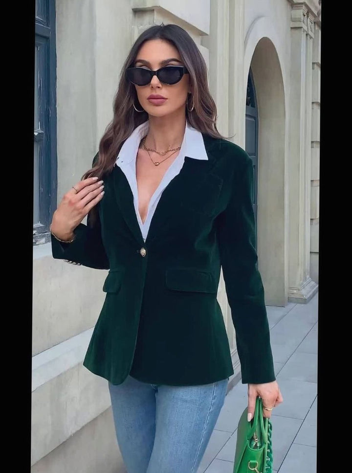 Marianne | Tailored Single-Button Blazer