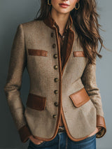 Emily | Heritage Herringbone Country Jacket