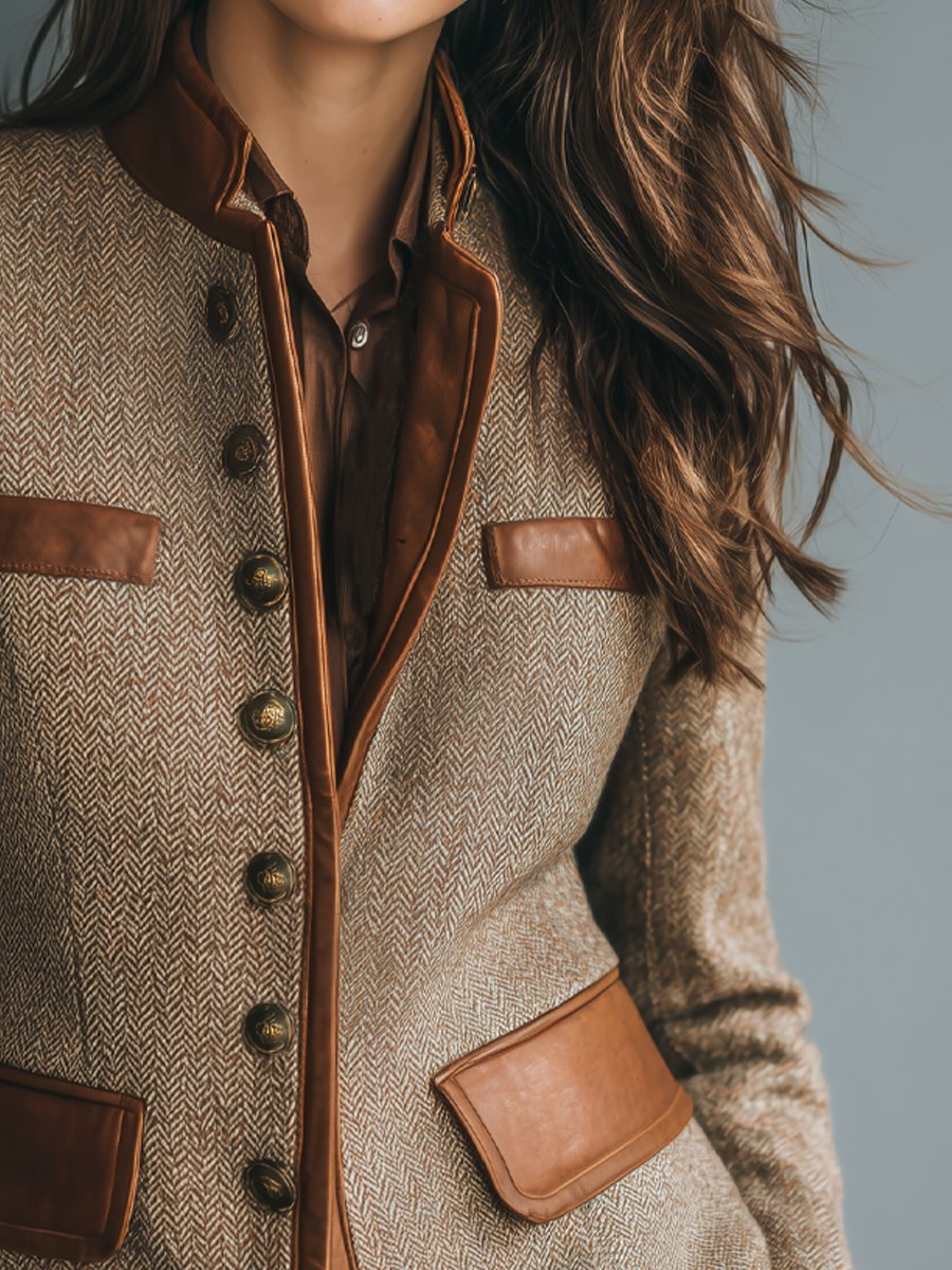 Emily | Heritage Herringbone Country Jacket