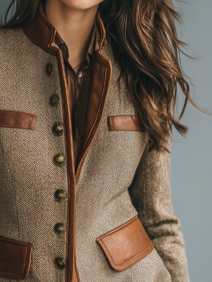 Emily | Heritage Herringbone Country Jacket