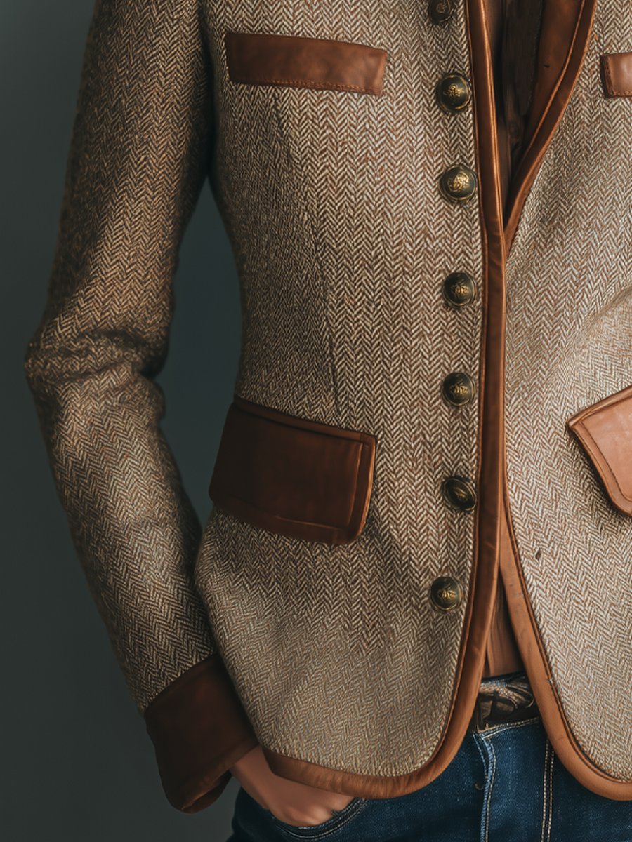 Emily | Heritage Herringbone Country Jacket