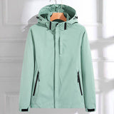 Etta | Weatherproof Hooded Rain Jacket