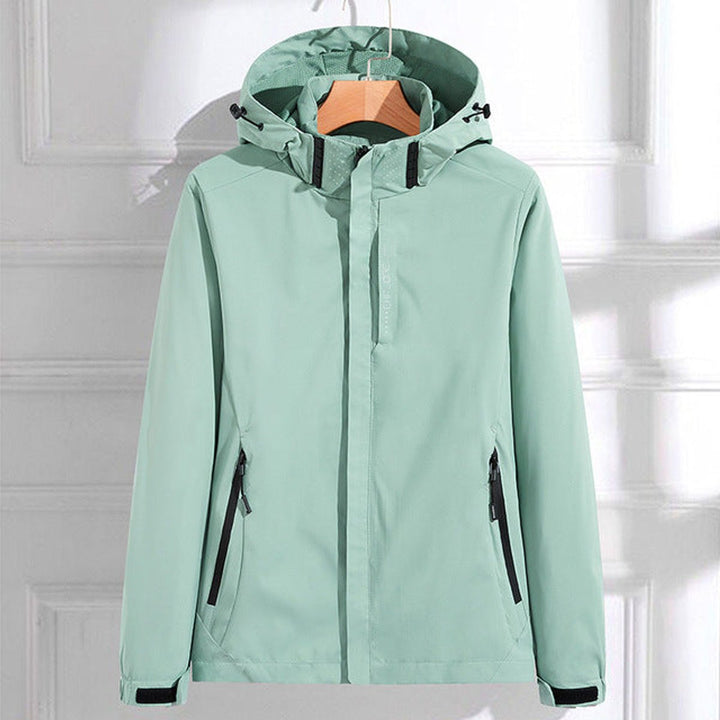 Etta | Weatherproof Hooded Rain Jacket