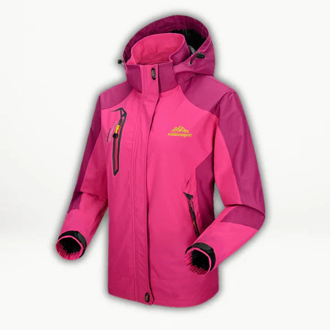 Delilah | Weatherproof Hooded Outdoor Jacket