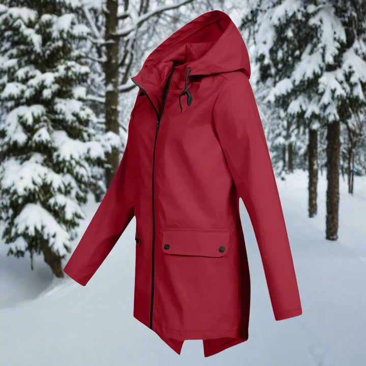 Pippa | Weatherproof Hooded Longline Jacket
