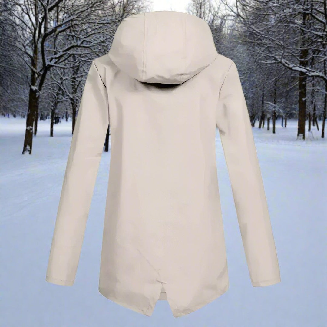 Cerys | Hooded Longline Rain Jacket