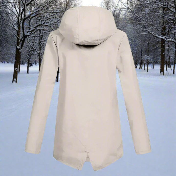 Cerys | Hooded Longline Rain Jacket