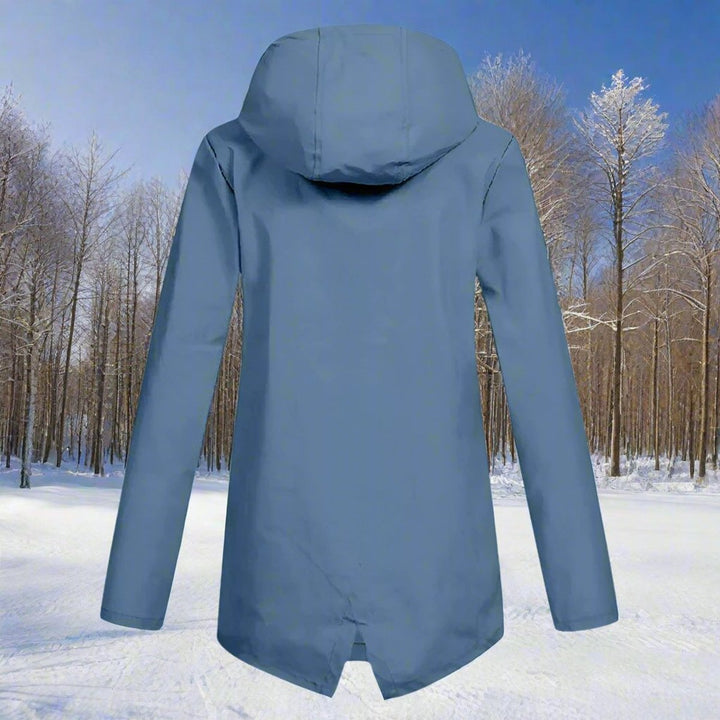 Cerys | Hooded Longline Rain Jacket