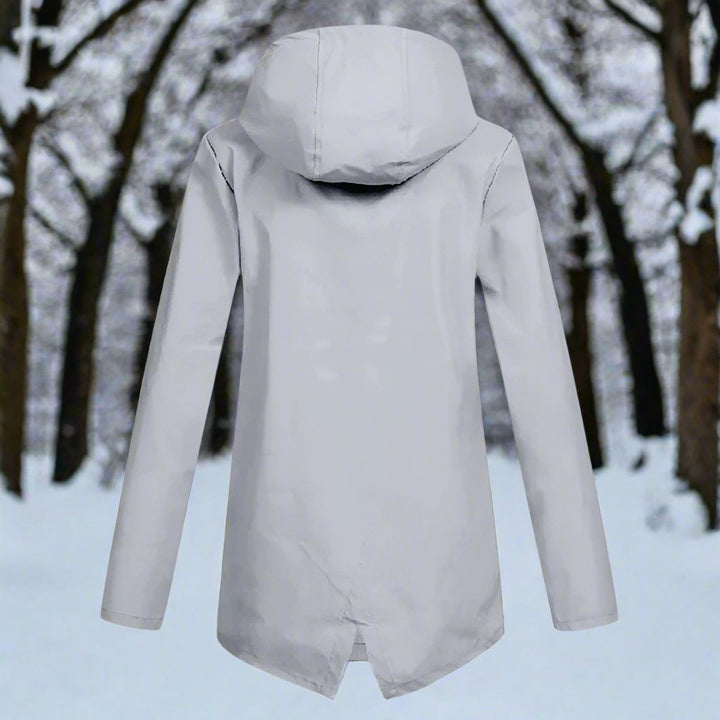 Carmen | Longline Hooded Rain Jacket