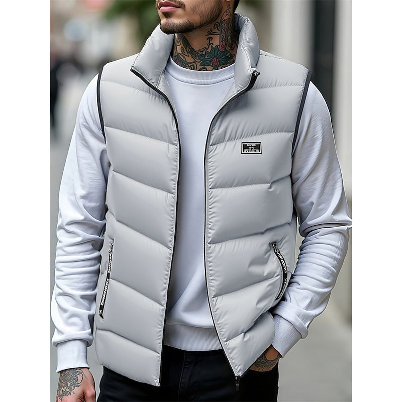 Russell | Padded Stand-Collar Gilet