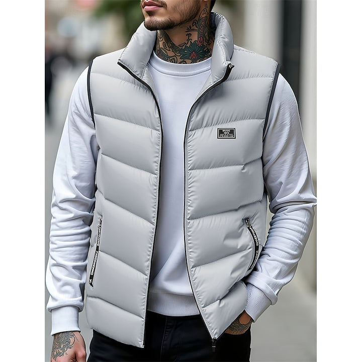 Russell | Padded Stand-Collar Gilet